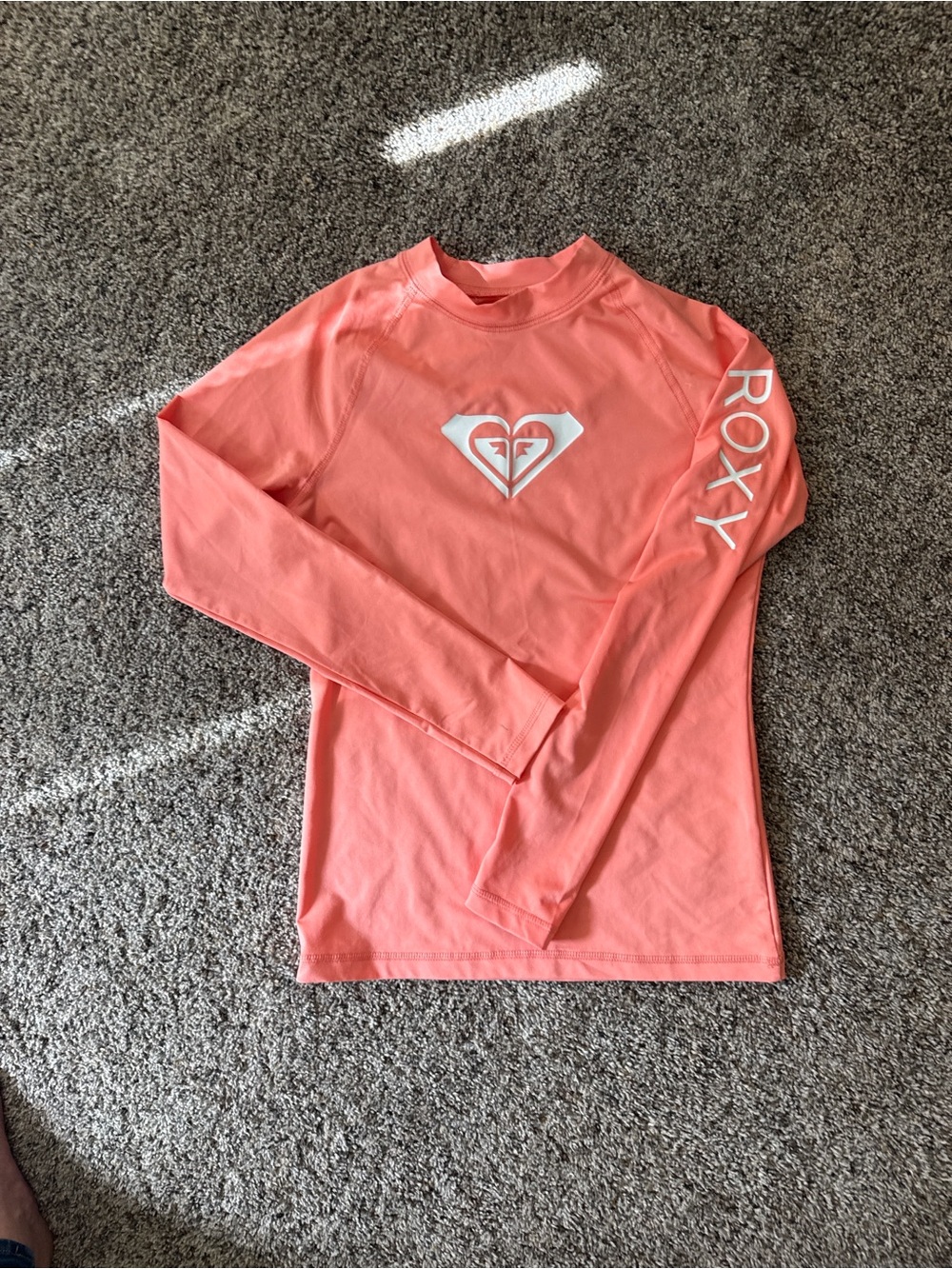 Roxy Coral Long Sleeve Logo Rash Guard